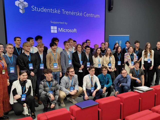Do Student Training Centre 2024 od Microsoftu byli i v letošním roce vybráni dva studenti z DELTY