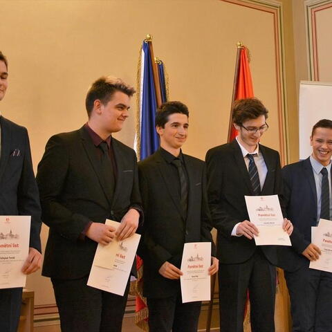 Vyhlášení Nejlepších studentů Pardubic za školní rok 2015/16