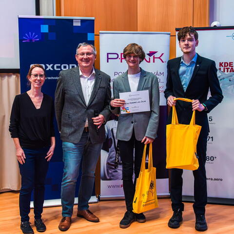 CIMF 2026 - krajské kolo - zvláštní cena Přírodovědecké fakulty Univerzity Hradec Králové