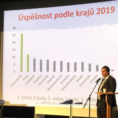 41. ročník SOČ - Pardubický kraj skončil 3. nejúspěšnější. Kdyby získal ještě jedno vítězství, postupovali by příští rok do celostního kola v každém oboru 2 soutěžící.