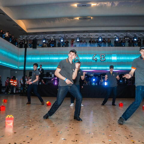 Vystoupení maturantů