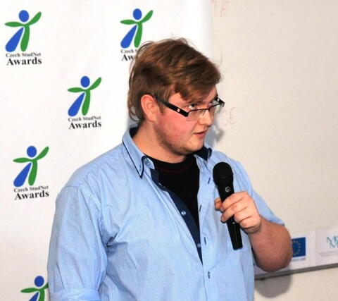 Vladimír Bartoš prezentuje projekt Návrh webových stránek Enter Polička: ICT služby, který vede také eBRÁNA.