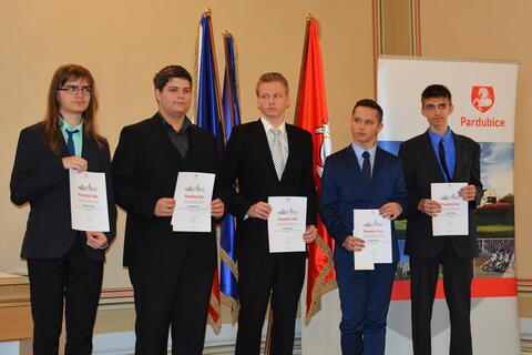 Vyhlášení Nejlepších studentů Pardubic za školní rok 2015/16