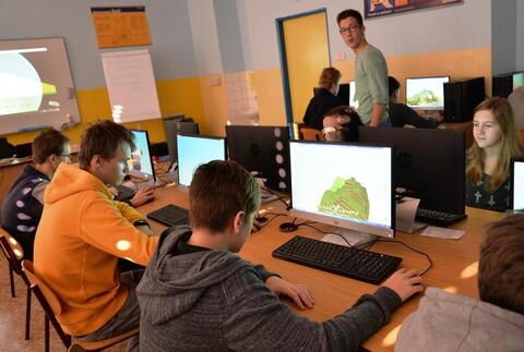 Výuka programování na ZŠ Staňkova |foto: Miroslav Varga