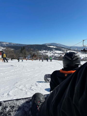Nejlepší počasí, jaké jsme kdy na lyžáku zažili.