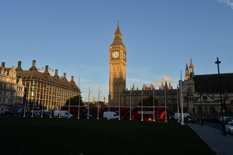 BigBen a za budovou vlevo malinko vykukuje London Eye. |foto: Jan Mečiar - student zaměření Internetový marketing