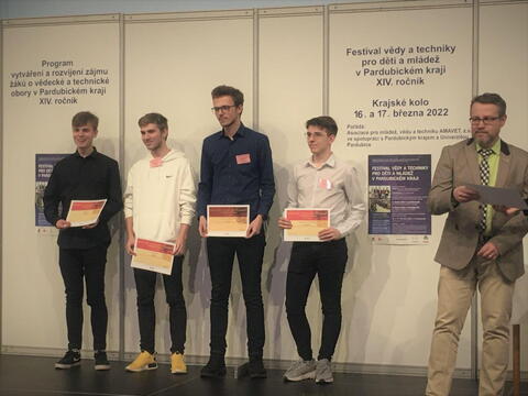 FVTP 2022 - postup do národního finále Expo Science AMAVET 2022