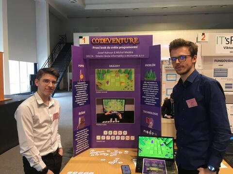 Josef Kahoun a Michal Maděra - projekt Codeventure
