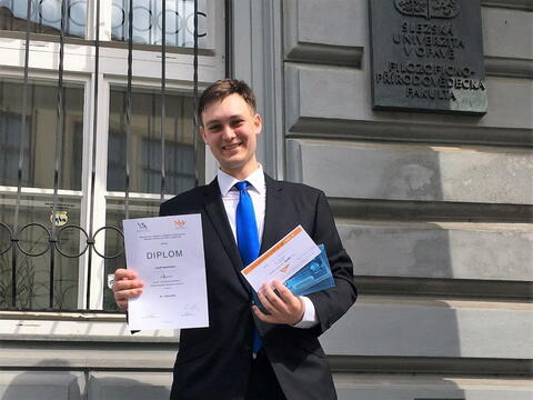 Luboš Zápotočný - vítěz 41. ročníku celostátního kola Středoškolské odborné činnosti v oboru Informatika