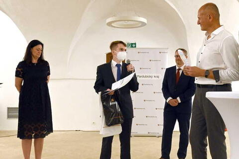 Zdeněk Picpauer - Pamětní list - Mladý Talent Pardubického kraje 2020