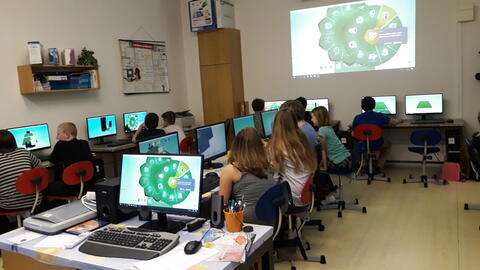Výuka programování na základní škole Parník
