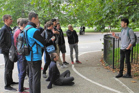 Pepíno@speaker's corner, Hyde Park