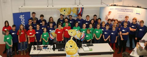 Microsoft Kodu Cup Česko 2017 - finalisté.