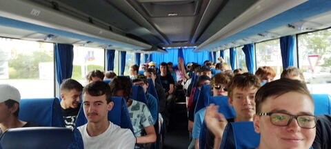 Cestou v autobuse