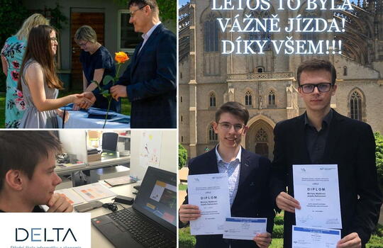 Školní rok 2021/22 byla fakt jízda. Díky všem.
