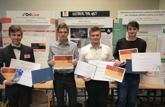 Postup 3 projektů do celostáního finále Expo Science AMAVET 2023