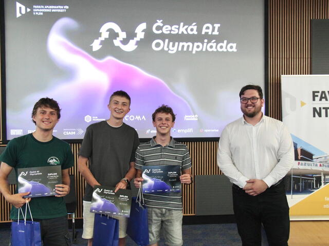 Studenti DELTY zvítezili ve finále České AI olympiády 2026