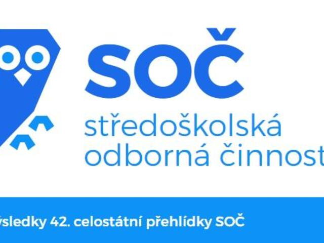 Celostátní kolo 42. ročníku SOČ - 5. a 6. místo