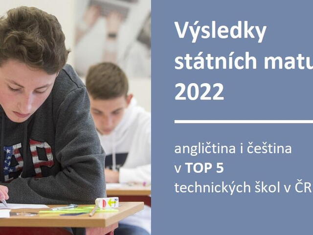 Výsledky státní maturity 2022 - TOP 5 v ČR