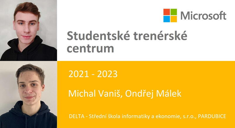 2 studenti vybráni do Microsoft Student Training Centre