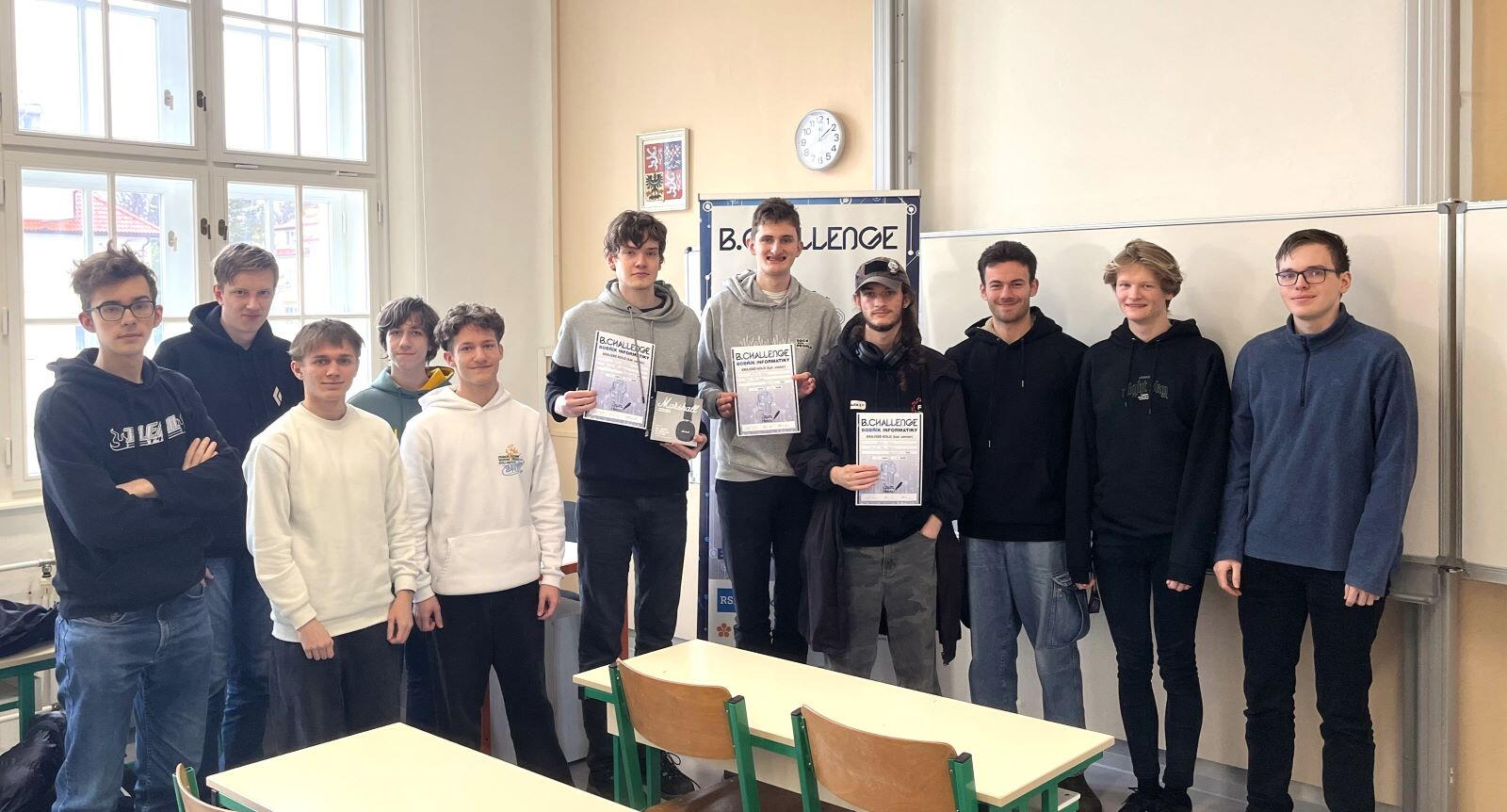 Do třicítky nejlepších v Bobříku informatiky proniklo 11 delťáků