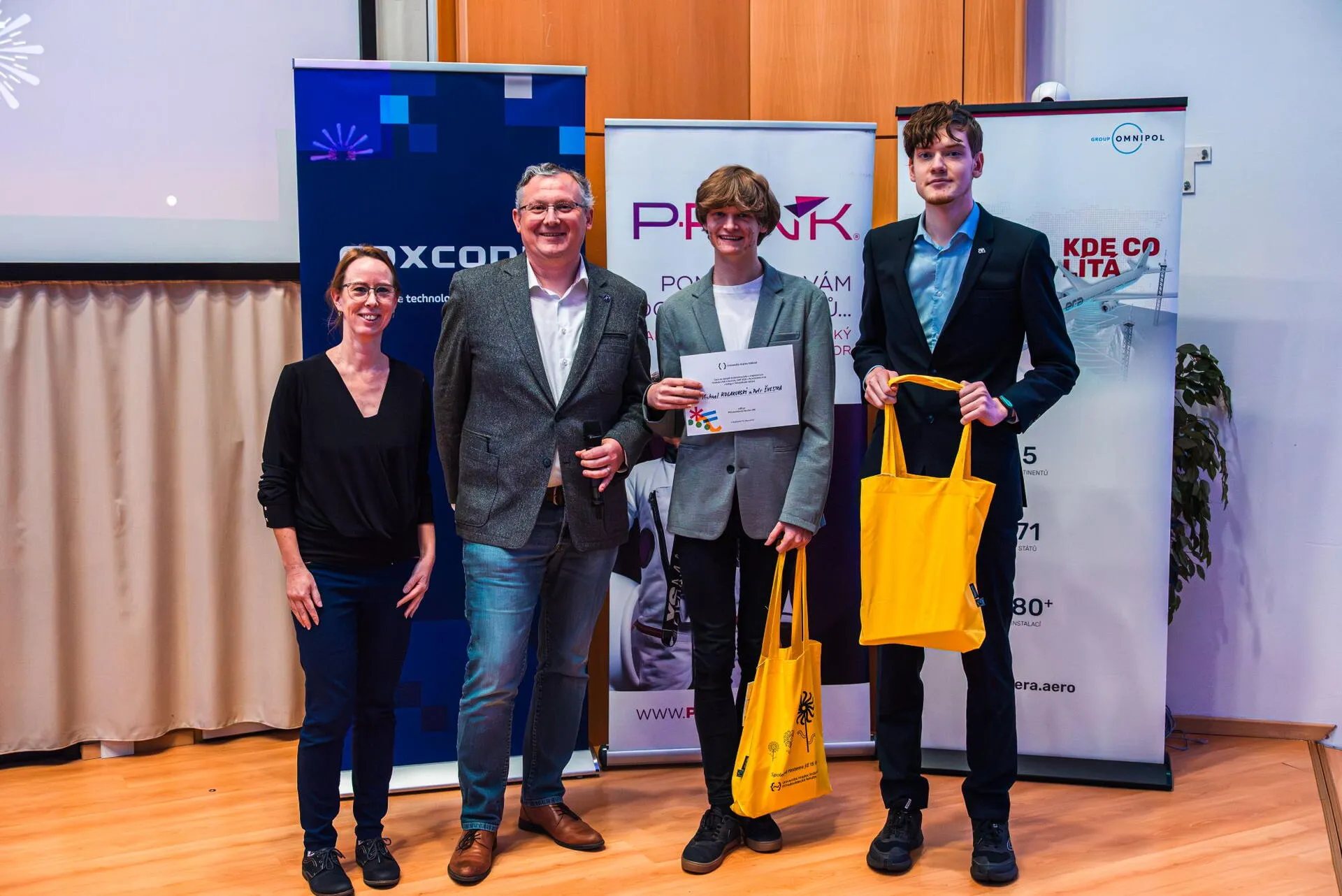 CIMF 2026 - krajské kolo - Zvláštní cena Přírodovědecké fakulty Univerzity Hradec Králové