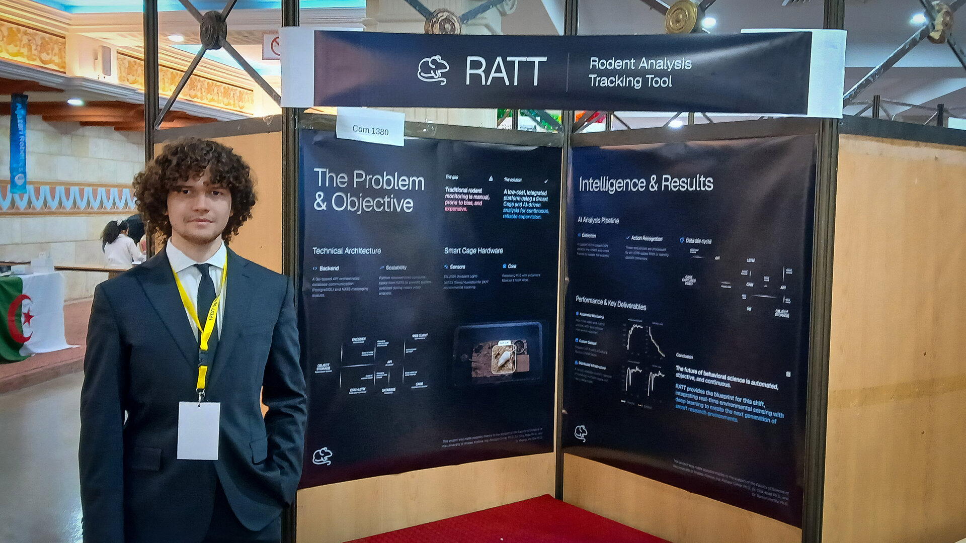 Diego u svého stánku