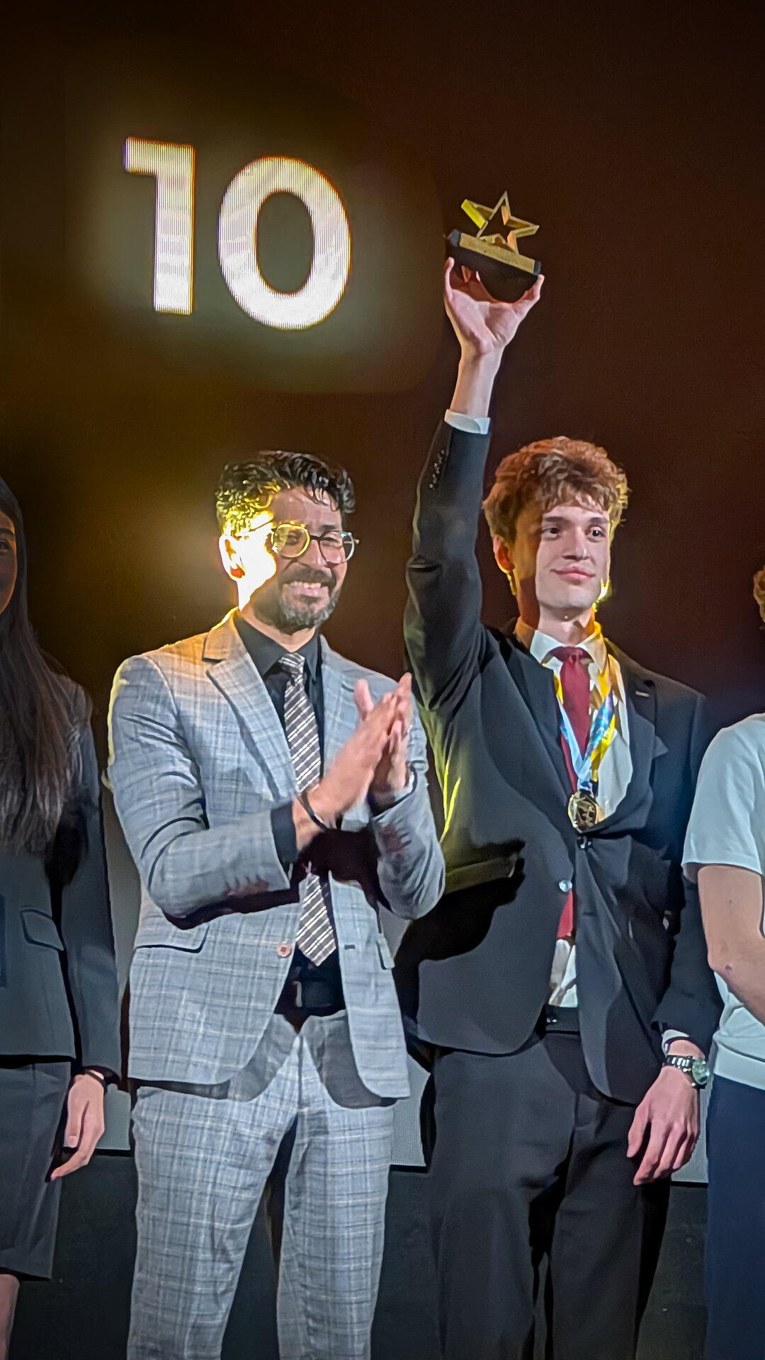 Patrik s cenou pro TOP-10