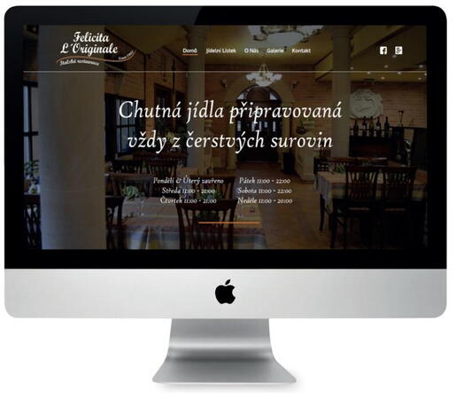 On-line marketing italské restaurace Felicita L ́Originale (2019)