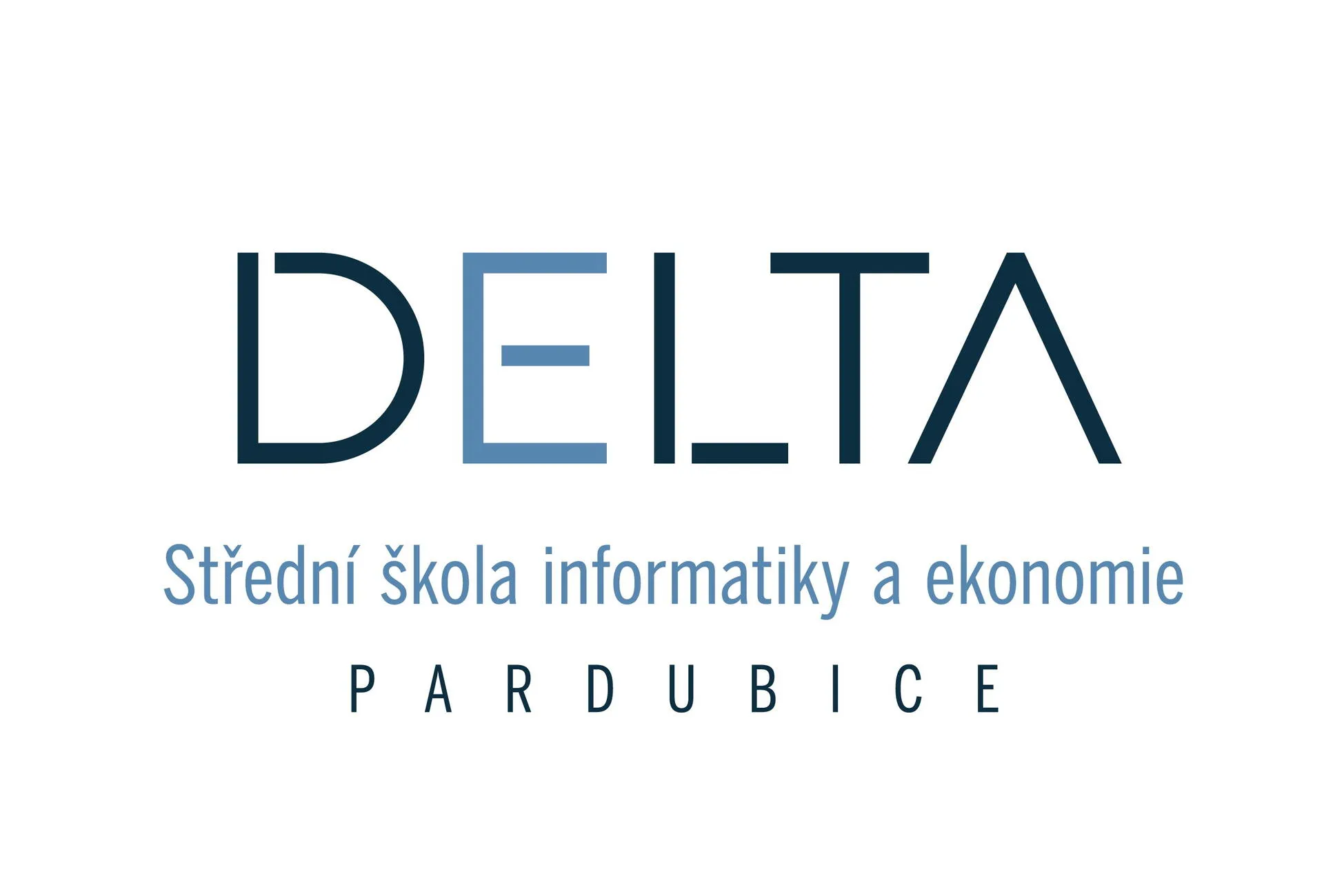 Logo - DELTA střední škola informatiky a ekonomie, Pardubice